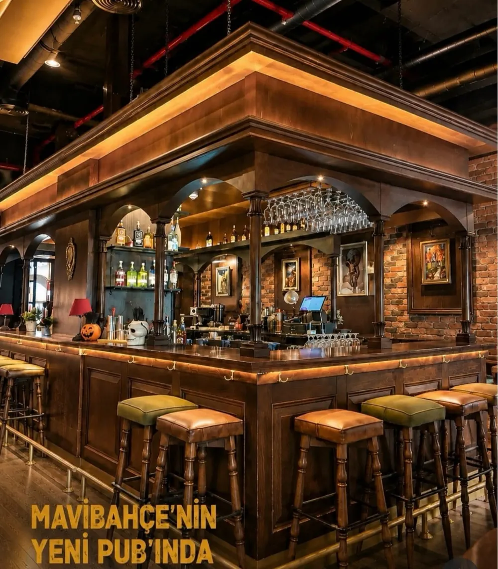 MAVİBAHÇE AVM'DE ZEMİN KATTA PUB & BAR & RESTORAN
